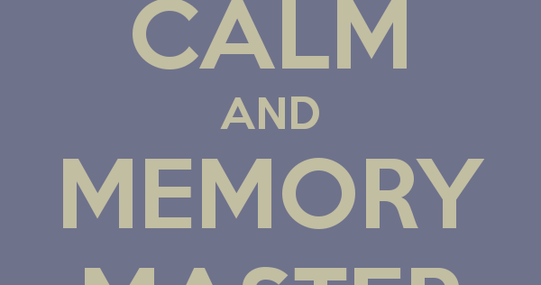 memory master book memory master book