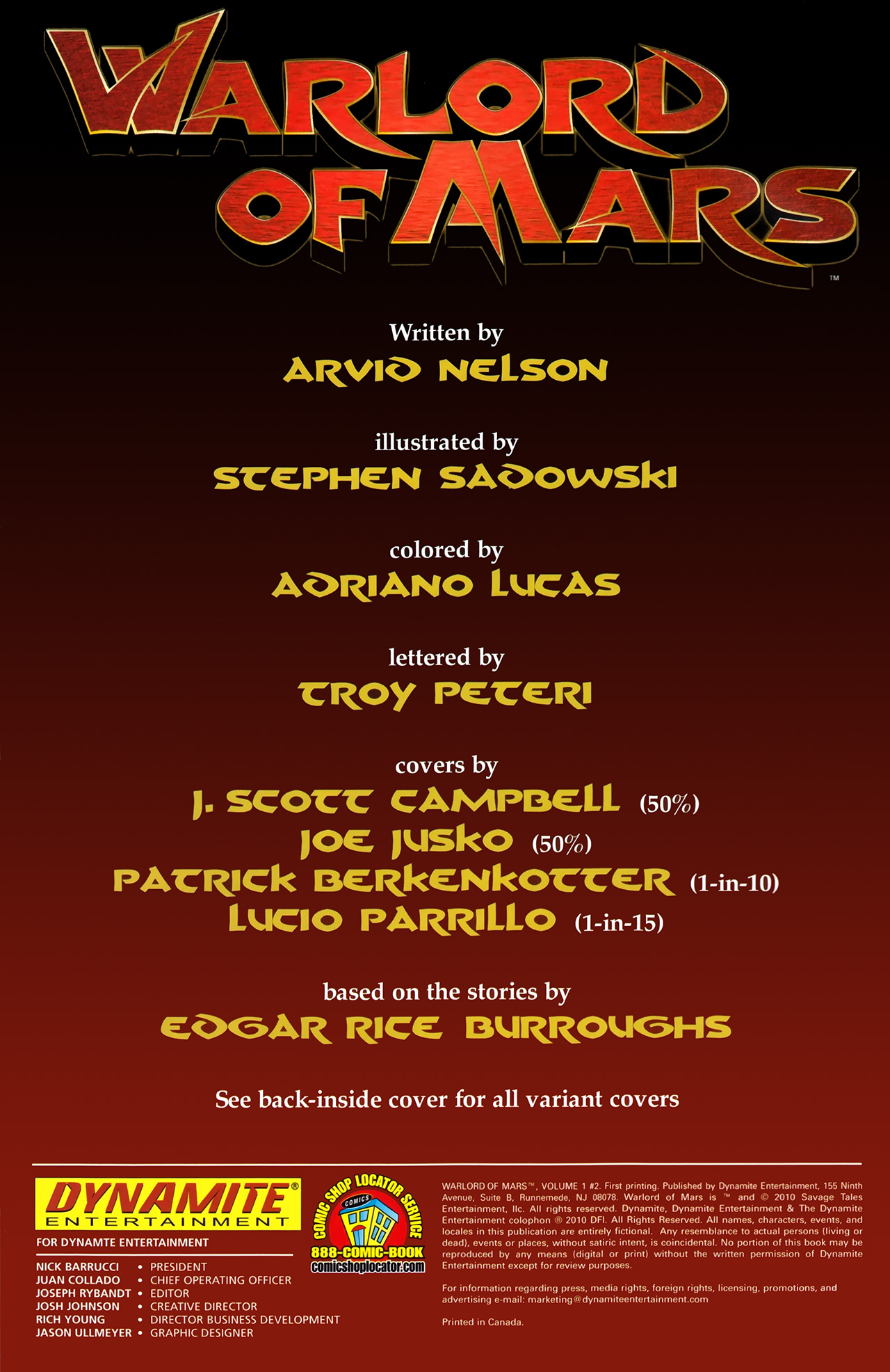 Read online Warlord of Mars comic -  Issue #2 - 4