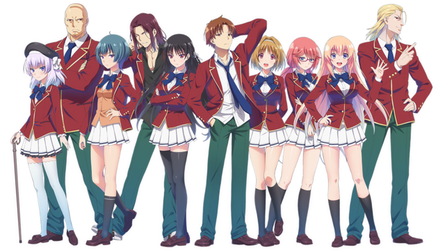 Anime Classroom of the Elite (Youkoso Jitsuryoku Shijou Shugi no