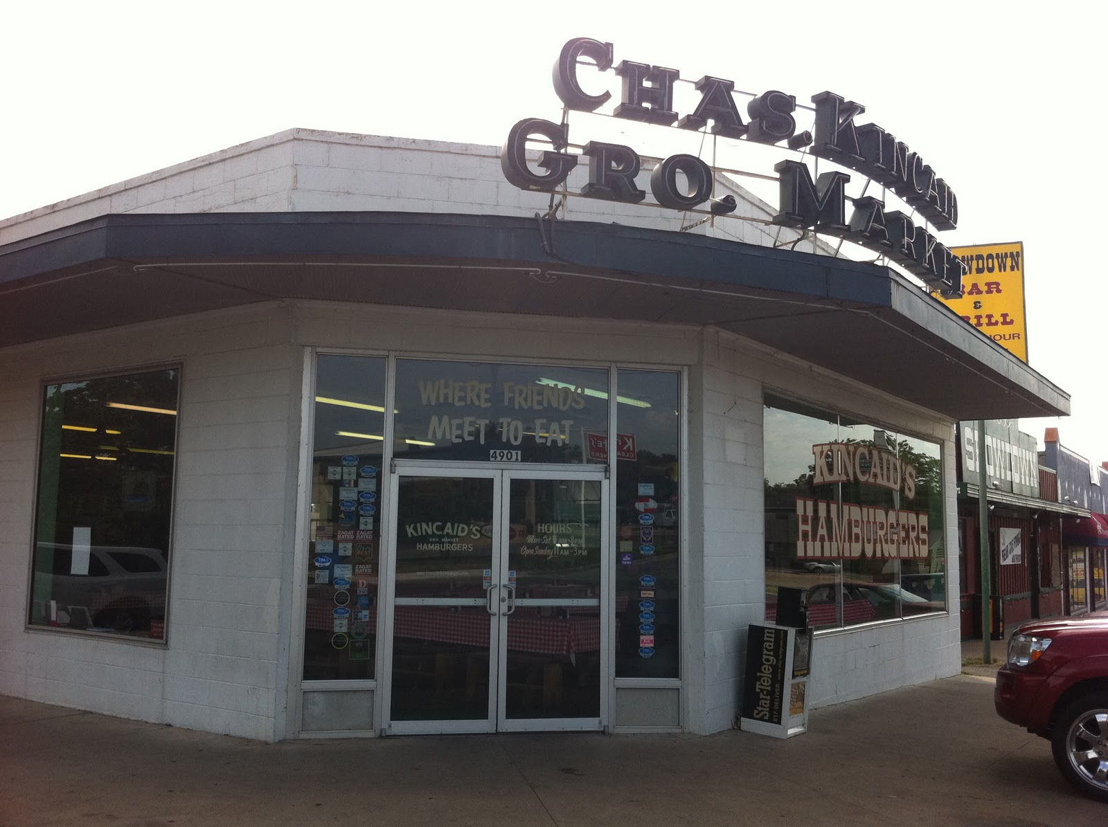 The Quest for the Perfect Burger Kincaid's Grocery & Market, Fort Worth, TX (September, 2011)