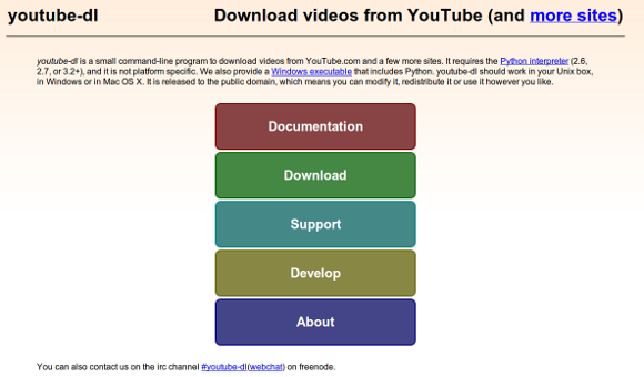 Comando para descargar vídeos de Youtube en Ubuntu Linux