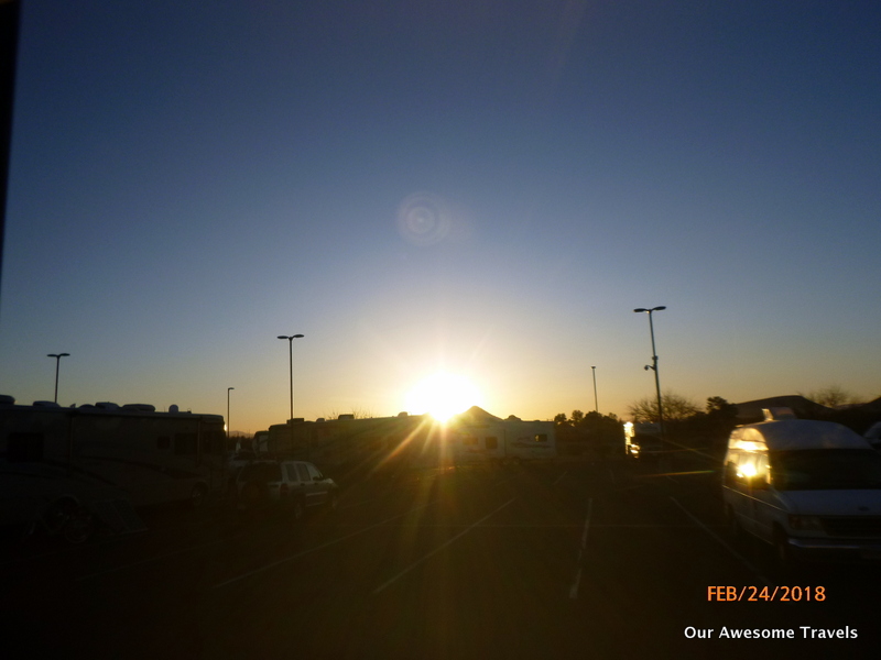 Our Awesome Travels From Tucson to Huachuca City, got stuff done and