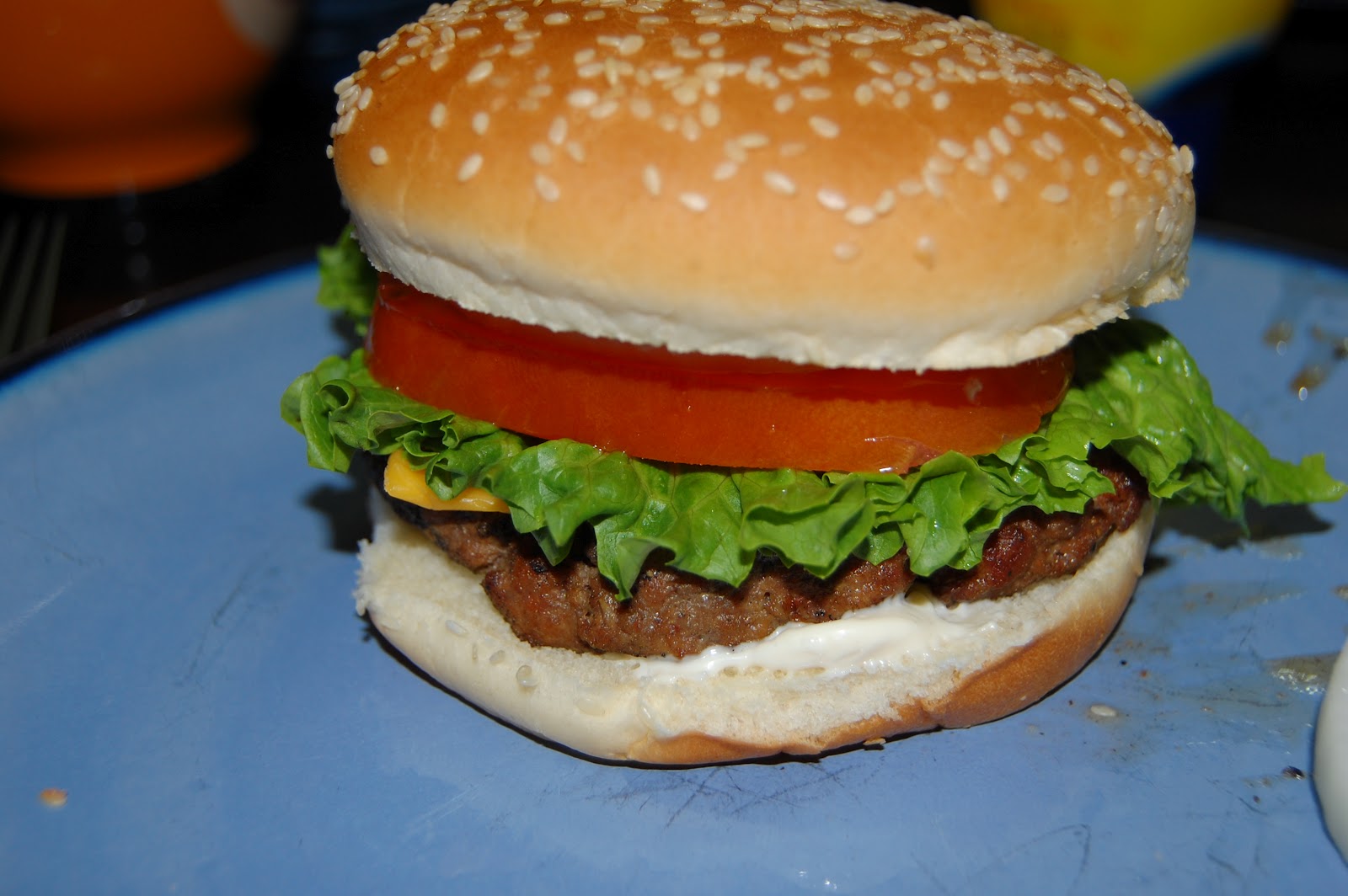 Home Cooking Mama Homemade burgers