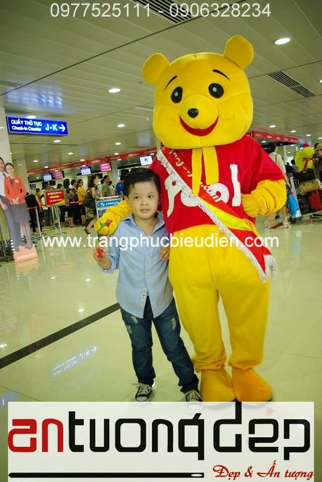may mascot gau pooh