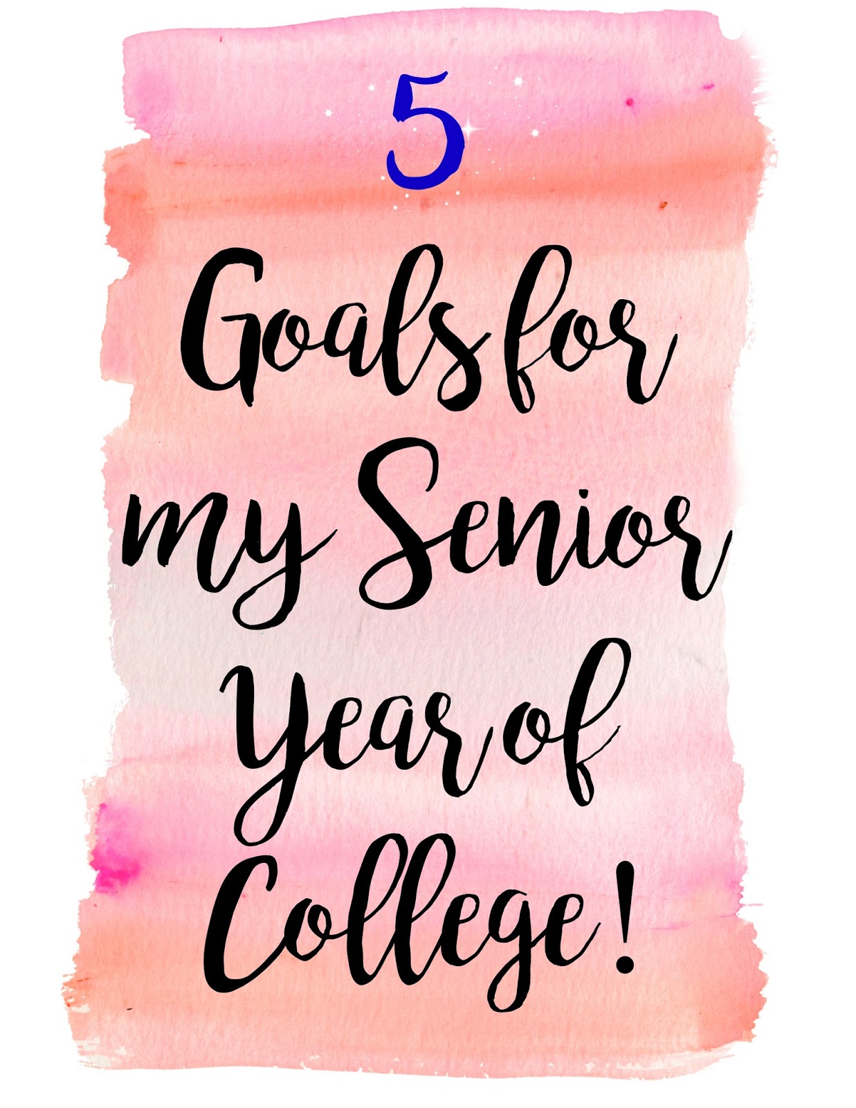 senior year goals Use college goals to choose high school senior year courses students may have room for experimentation during their final year of high school. senior year goals Use college goals to choose high school senior year courses students may have room for experimentation during their final year of high school.