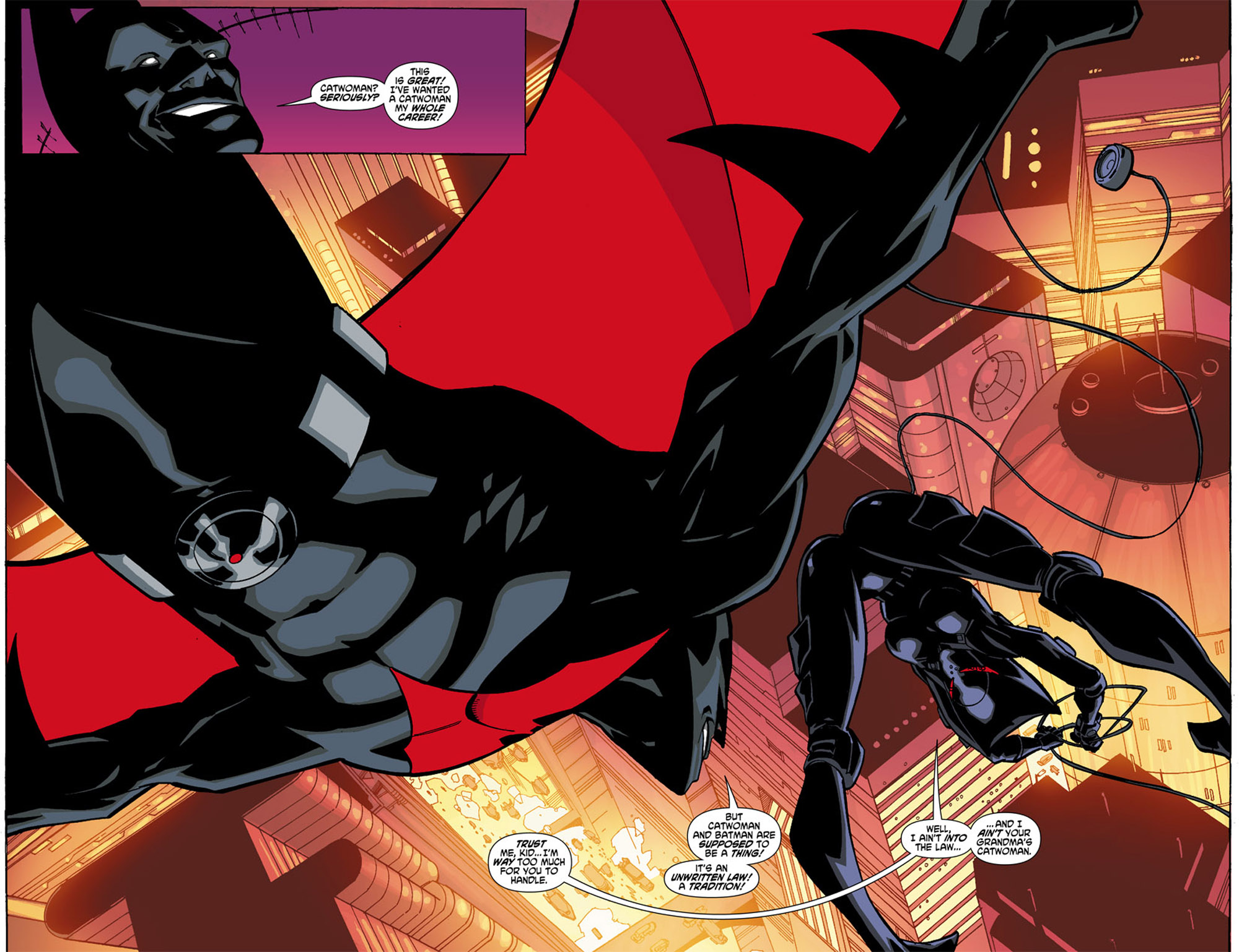 Read online Batman Beyond (2010) comic -  Issue #2 - 15