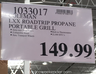 Deal for the Coleman Roadtrip Portable LXX Premium Grill at Costco