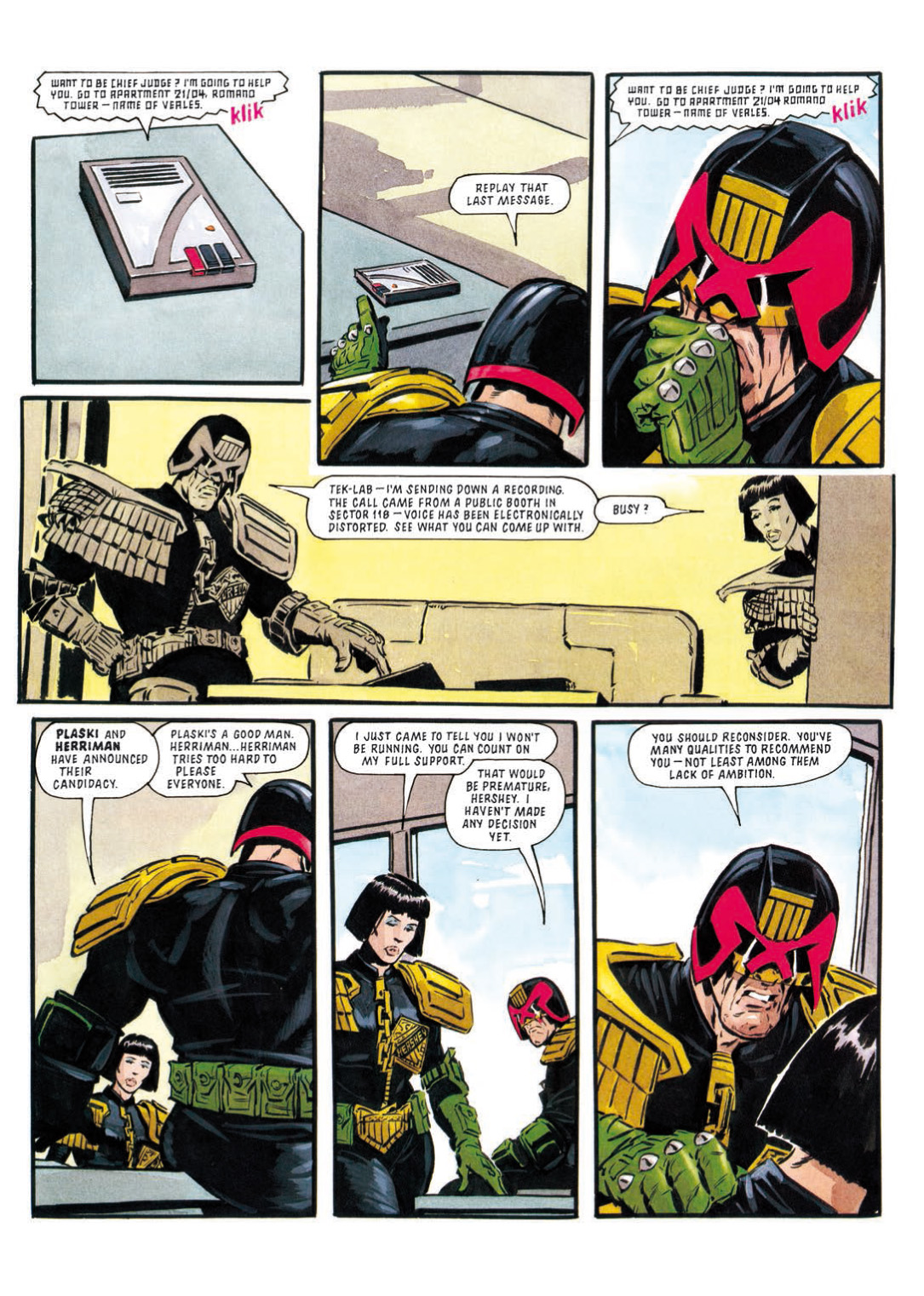 Read online Judge Dredd: The Complete Case Files comic -  Issue # TPB 22 - 9
