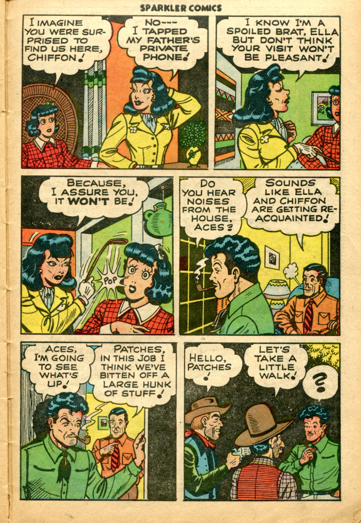 Read online Sparkler Comics comic -  Issue #95 - 27