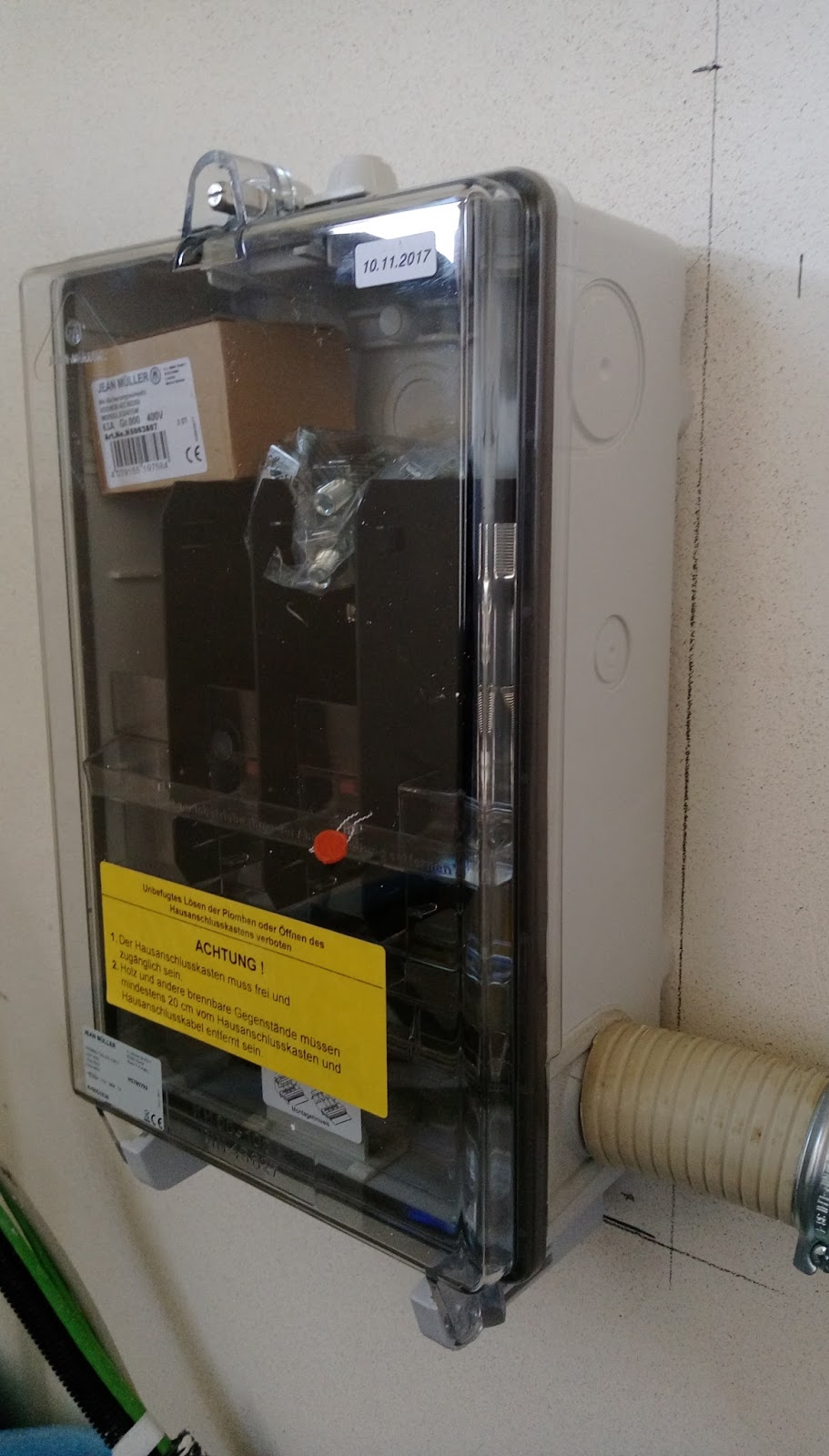 Vom Traum Zum Haus Unser Bautagebuch Stromanschluss