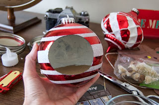 Ornaments diorama diy inspired DIY Christmas Ornament Diorama