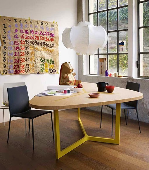 Modern and Colorful Loft