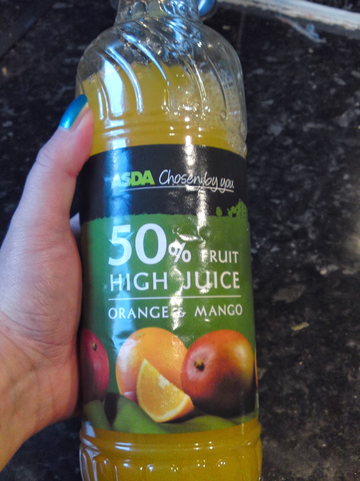 Lactose Free UK Asda High Juice Orange & Mango