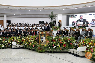 Novo templo-sede AD Belenzinho. Setima 7ª Assembleia Geral Extraordinária da CGADB. Rua Doutor Fonn, 140, São Paulo  SP. Imagem Tiago Bertulino. 