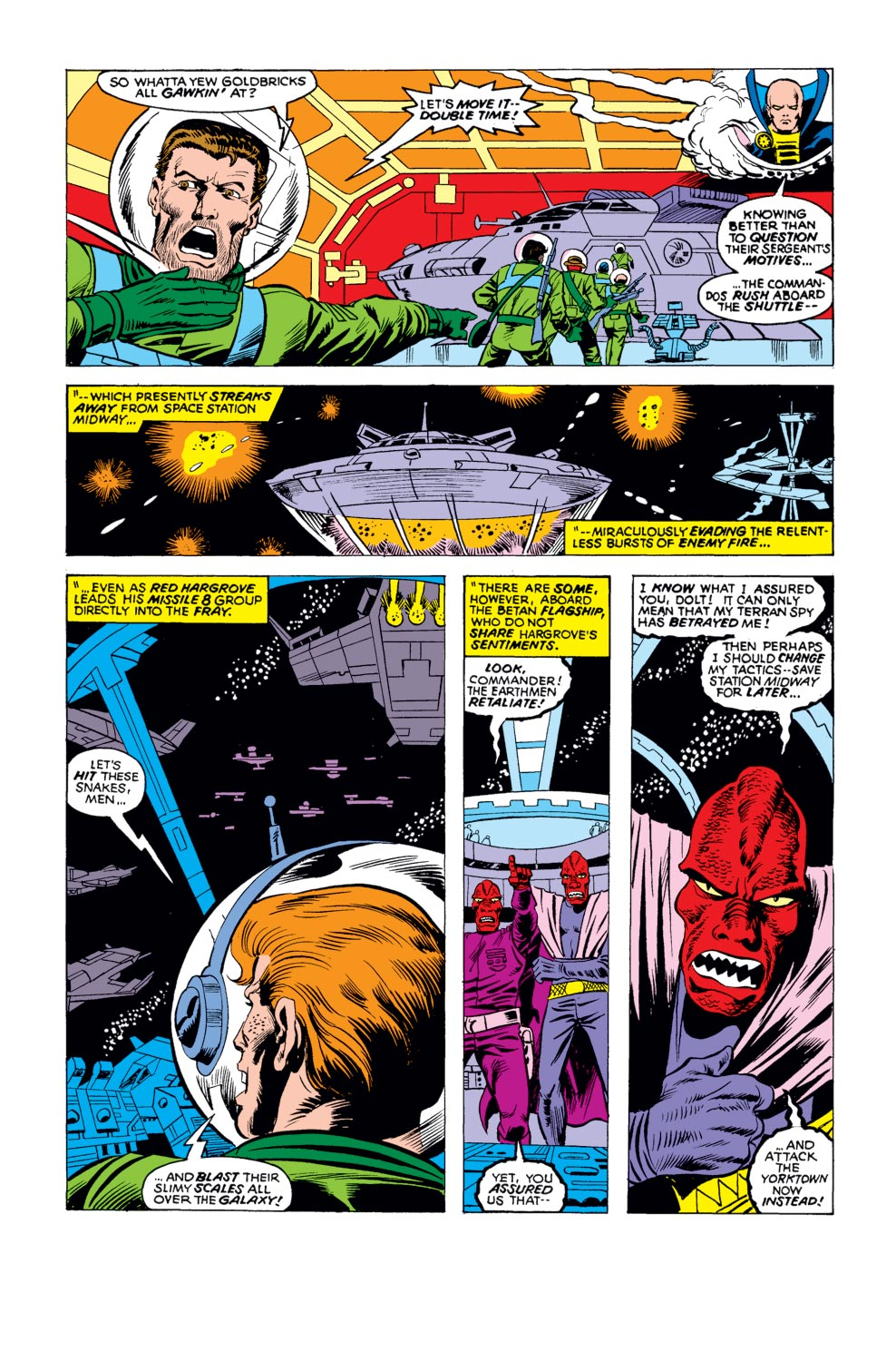What If? (1977) issue 14 - Sgt. Fury had Fought WWII in Outer Space - Page 26