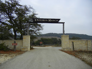 Doeskin Ranch entrance at the Balcones Canyonlands NWR