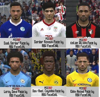PES 2017 Facepack January 2019 by ABW_FaceEdit