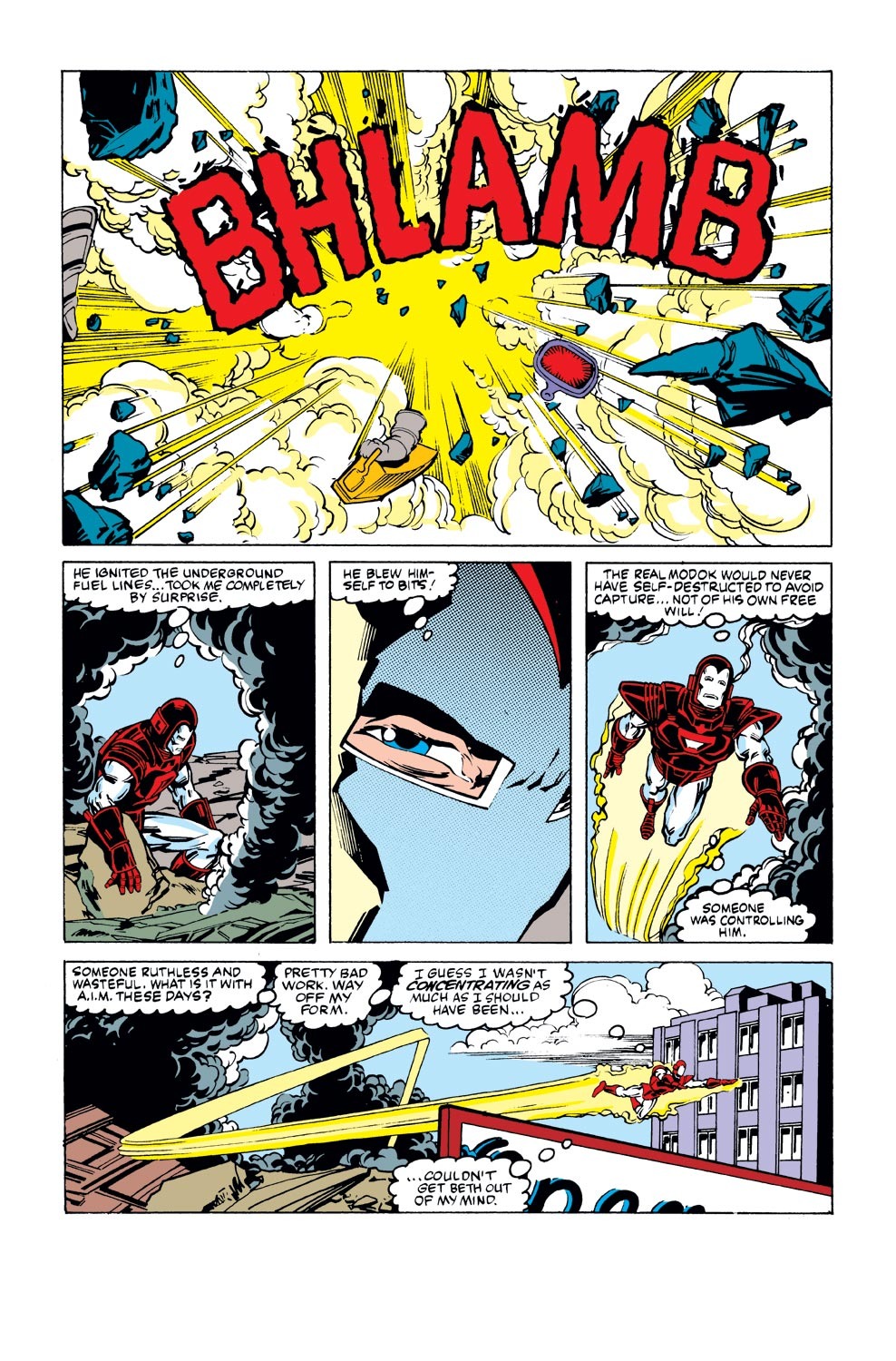 Read online Iron Man (1968) comic -  Issue #205 - 20
