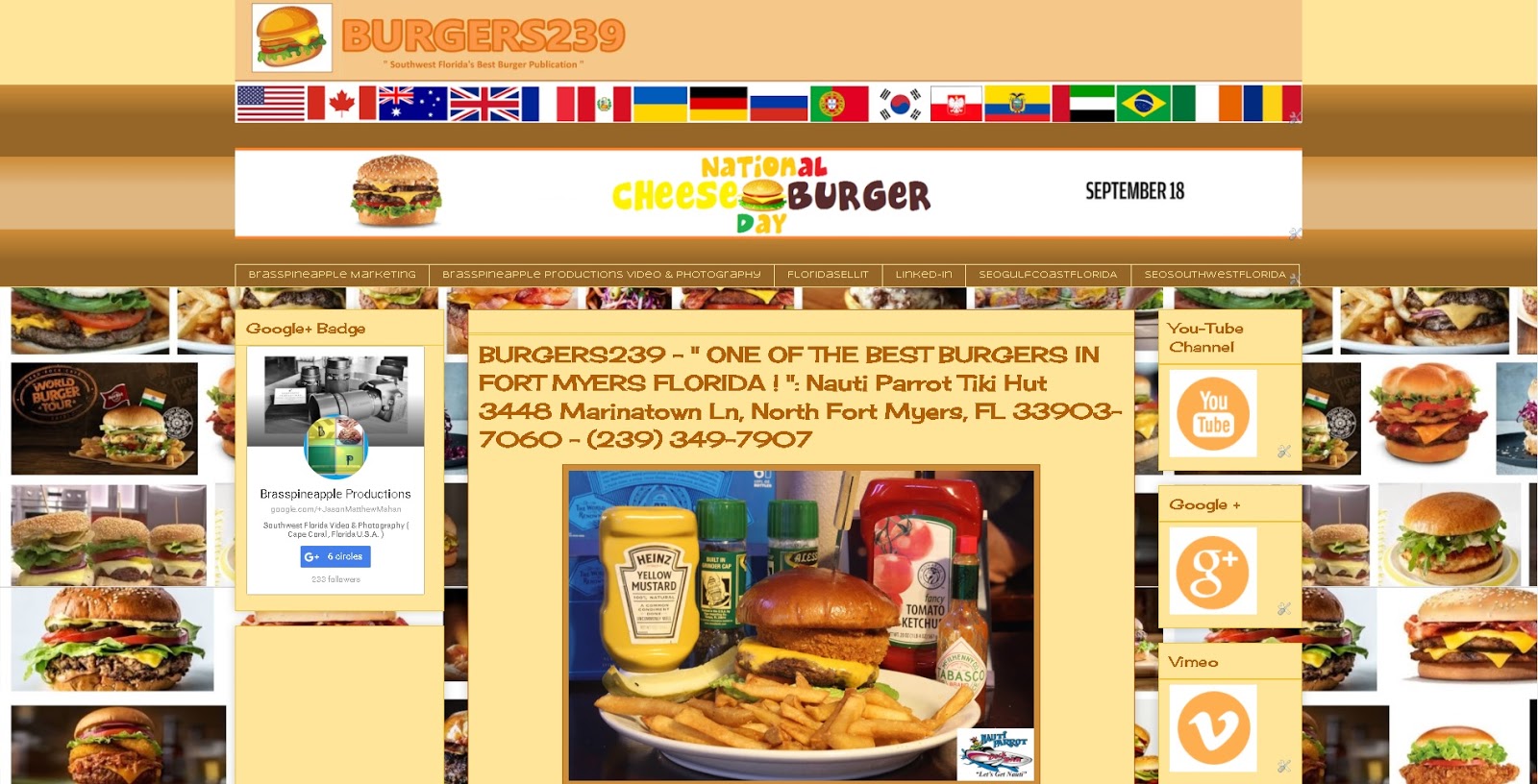 The Broken Sprocket WORLDS LARGEST BURGER BLOG ? ( BURGERS239 )