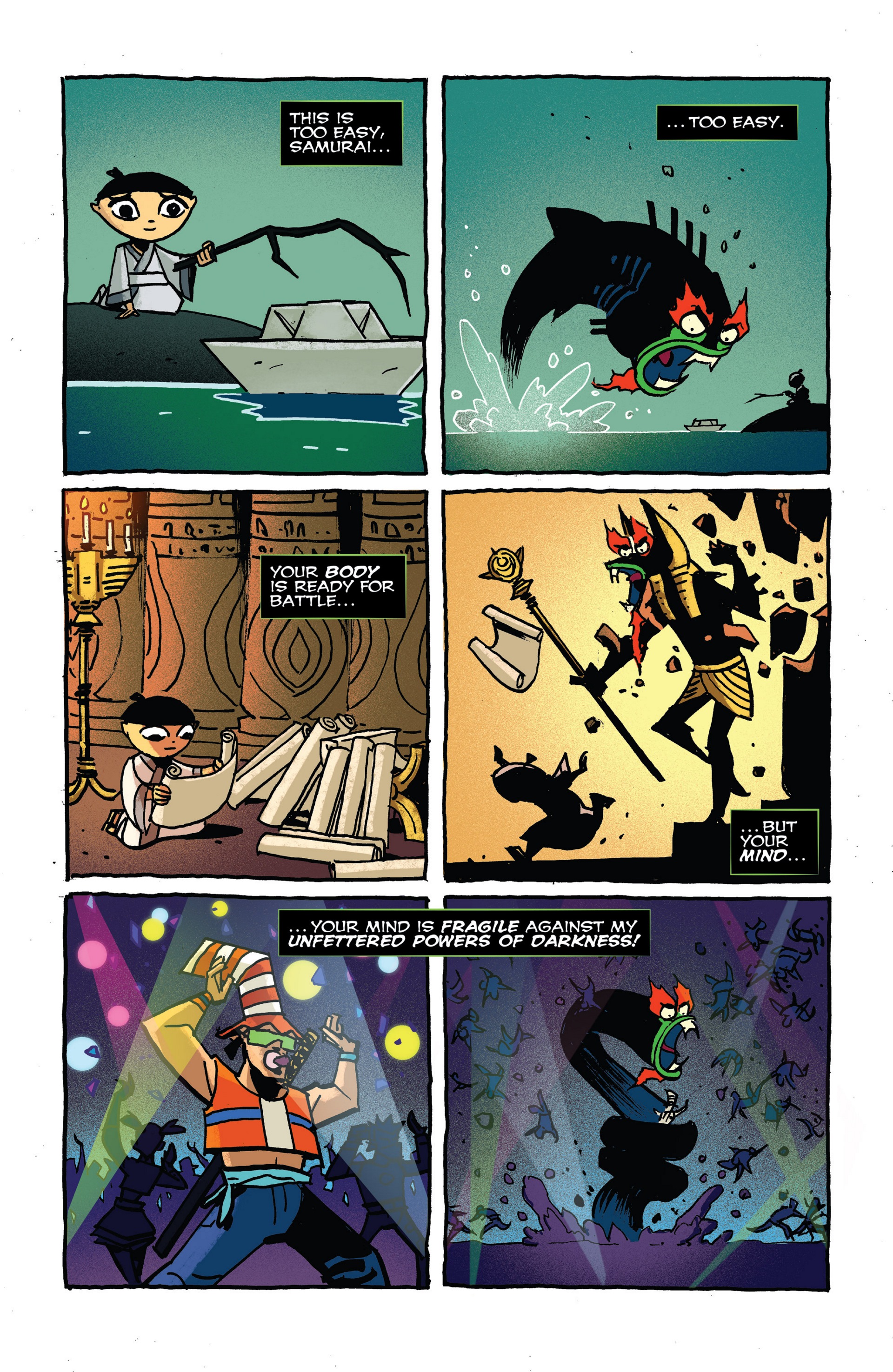 Read online Samurai Jack comic -  Issue #10 - 12