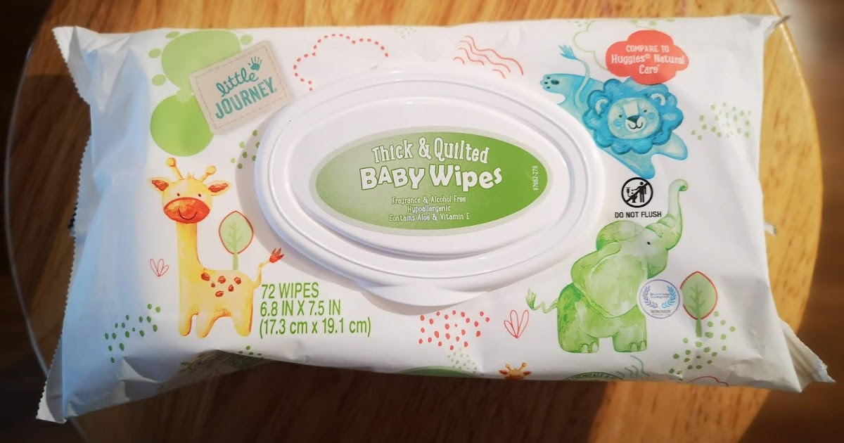 Little Journey Thick & Quilted Baby Wipes (Aldi)