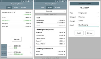 Catatan Keuangan Harian