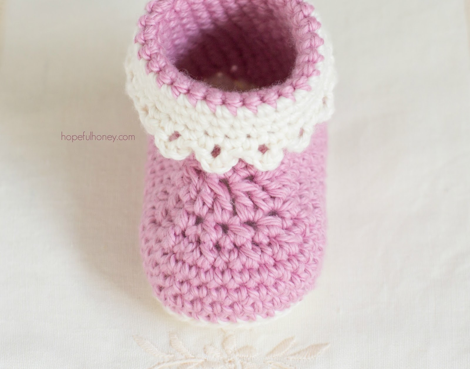 ... Craft, Crochet, Create: Pink Lady Baby Booties - Free Crochet Pattern
