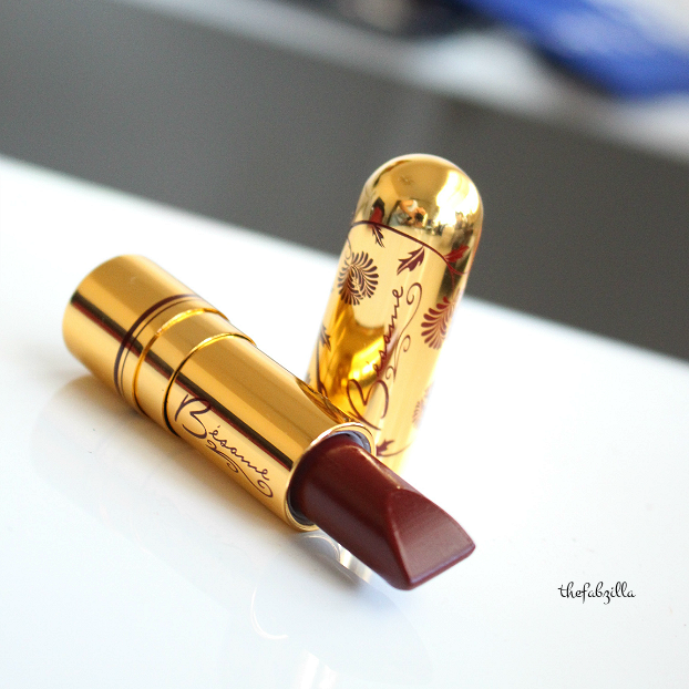 BESAME COSMETICS CLASSIC COLOR LIPSTICK, 1933 MERLOT, REVIEW, SWATCH
