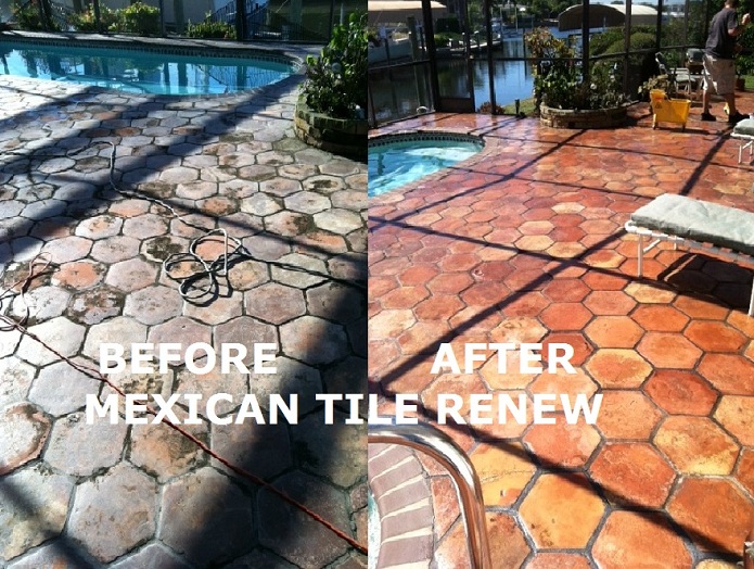 MEXICAN TILE CLEANING AND SEALING SARASOTA FL MEXICAN TILE RENEW