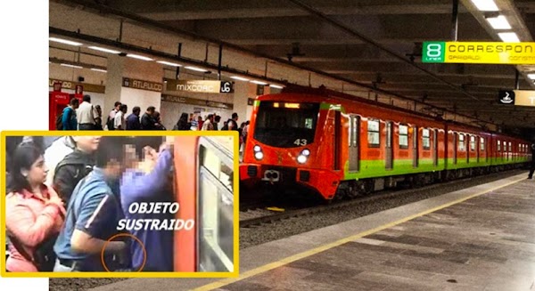 STC informa que en 7 meses se registraron 853 robos en el Metro y da a conocer líneas con mayor incidencia STC informa que en 7 meses se registraron 853 robos en el Metro y da a conocer líneas con mayor incidencia
