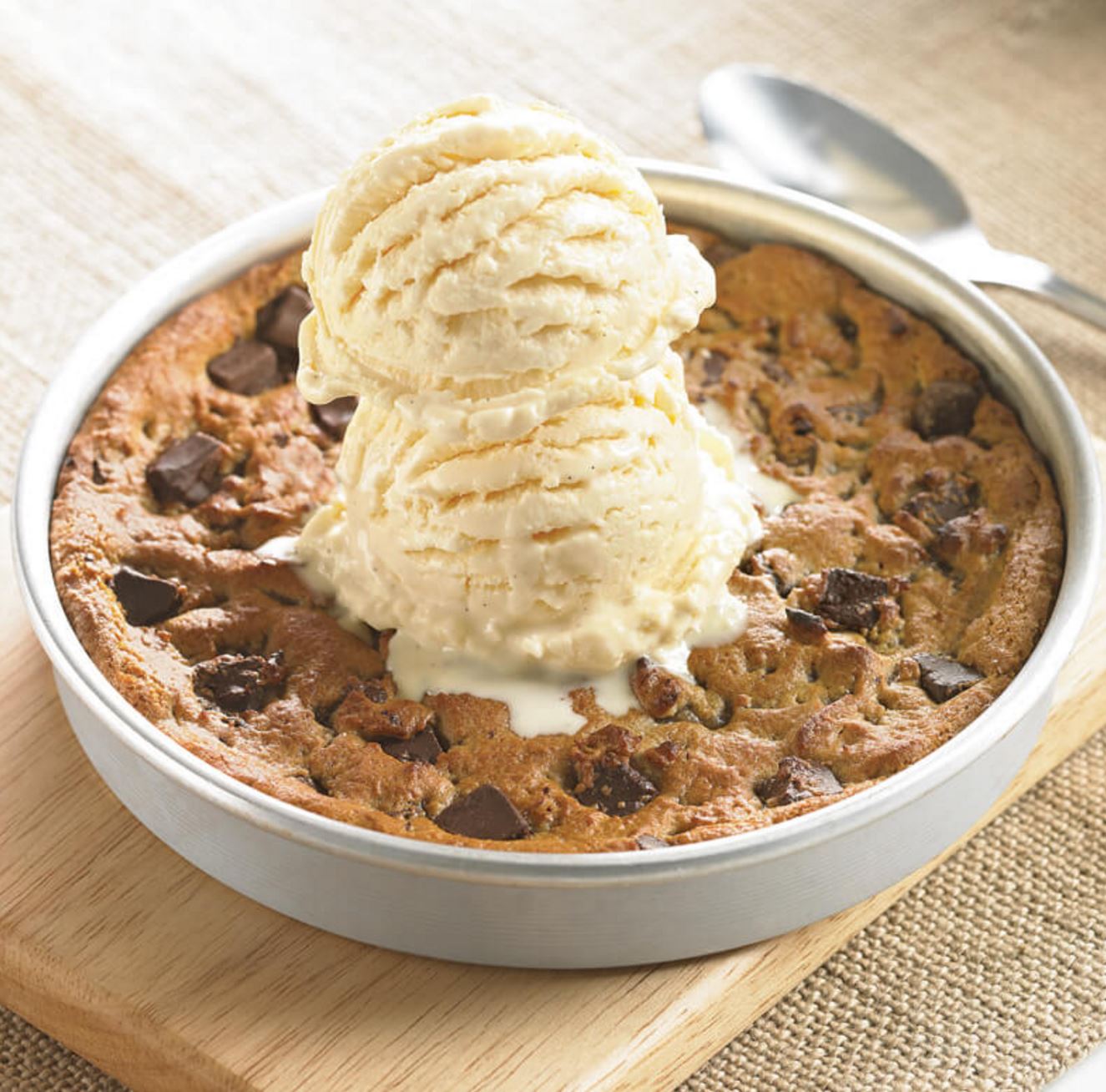 Freshly Baked Ooey Gooey Pizookie from BJ’s
