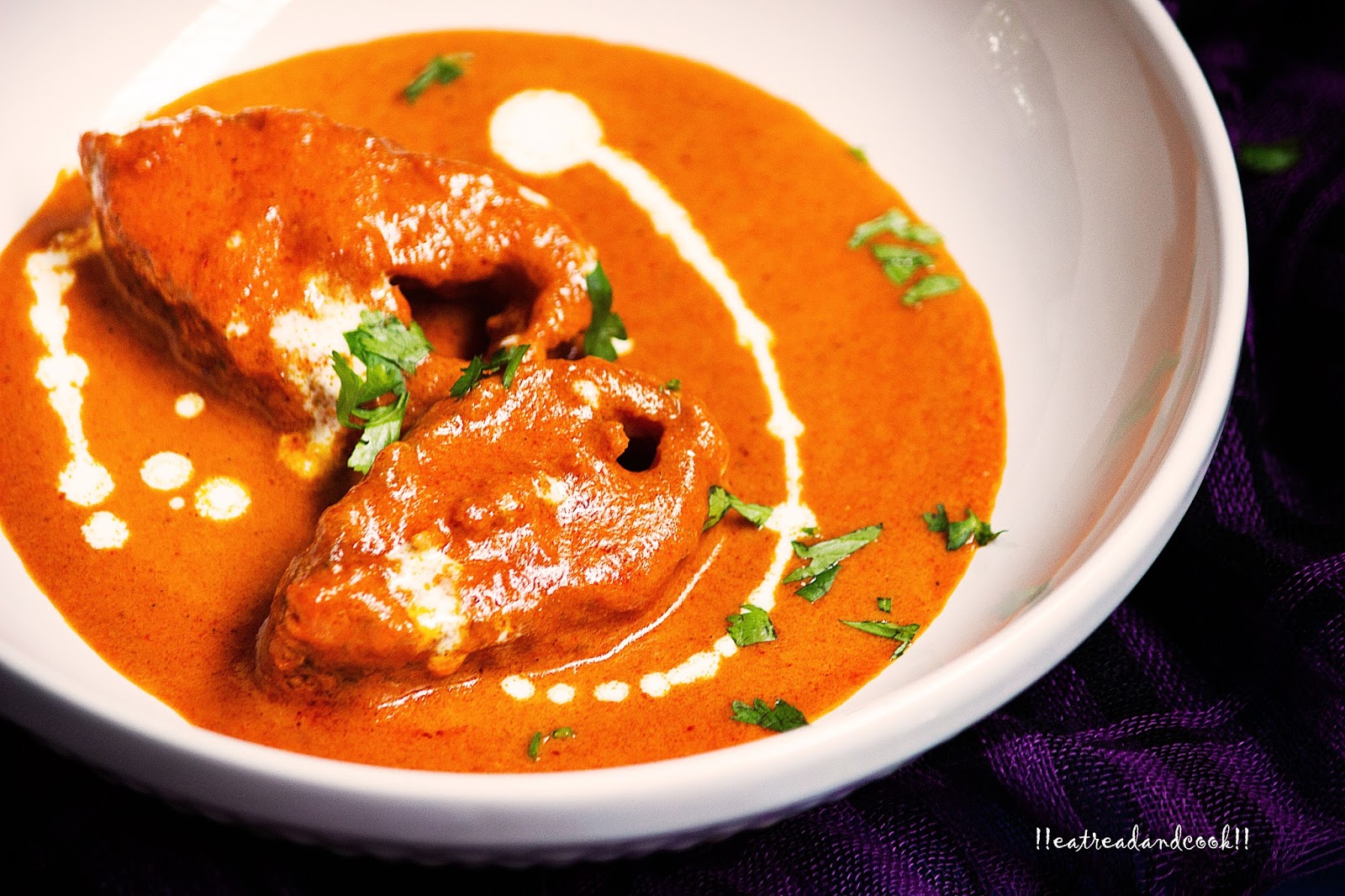 Fish Butter Masala / Fish Makhani
