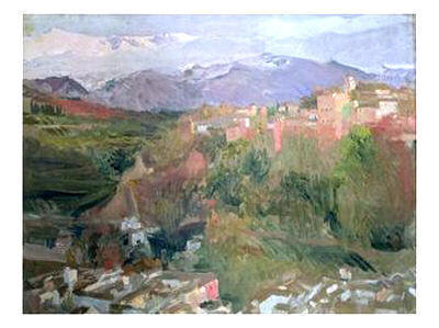 Granada 1909, Sorolla