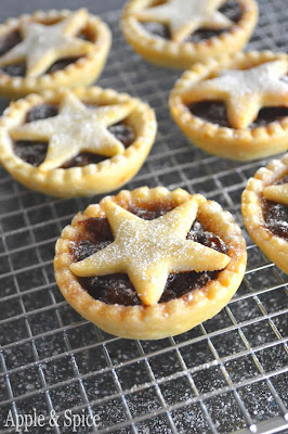 Apple & Spice: Starry Mince Pies with Zesty Orange Pastry (& Choc Shot ...