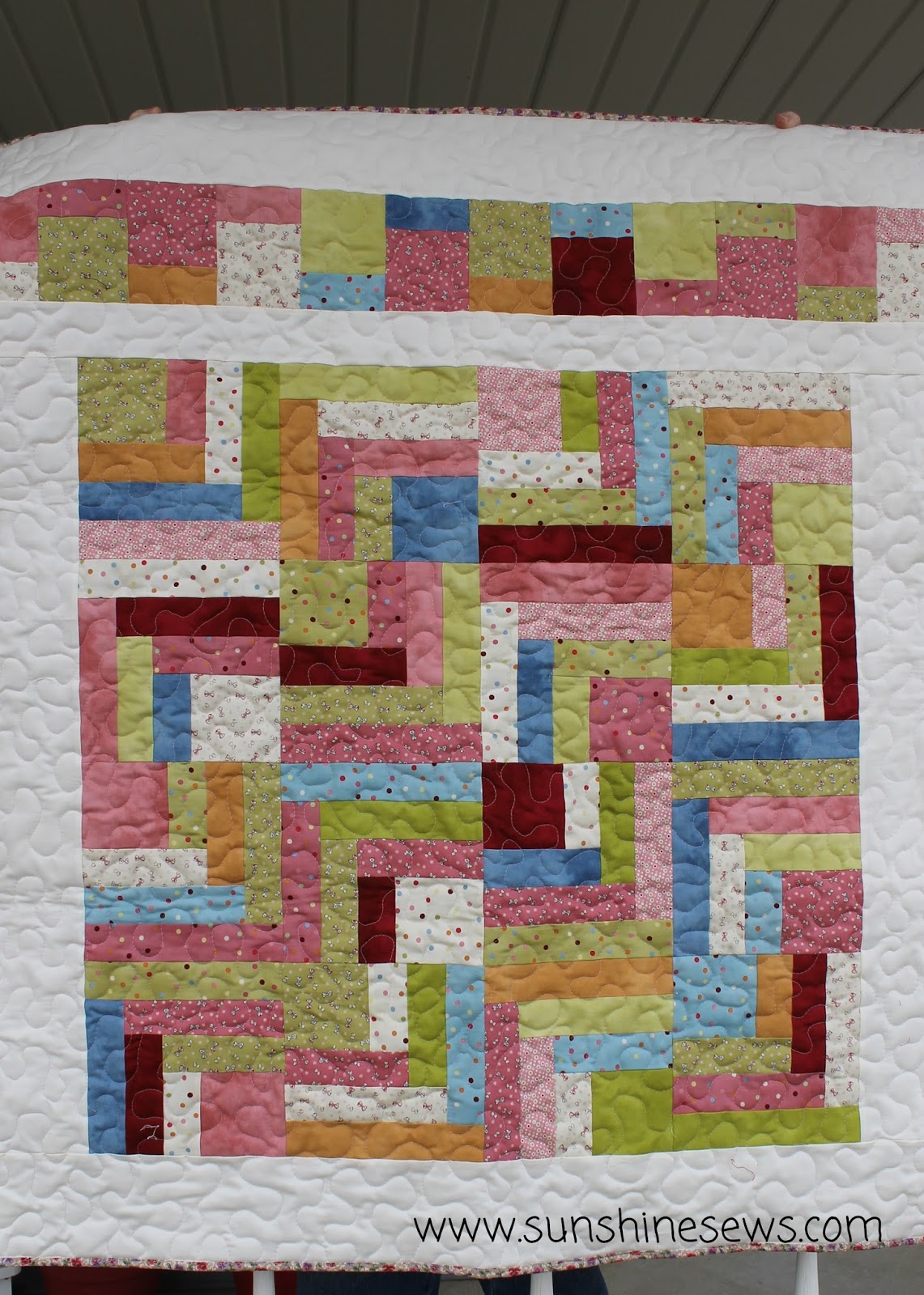 SunShine Sews...: Quilts for Kids - Sample Fabric Quilt