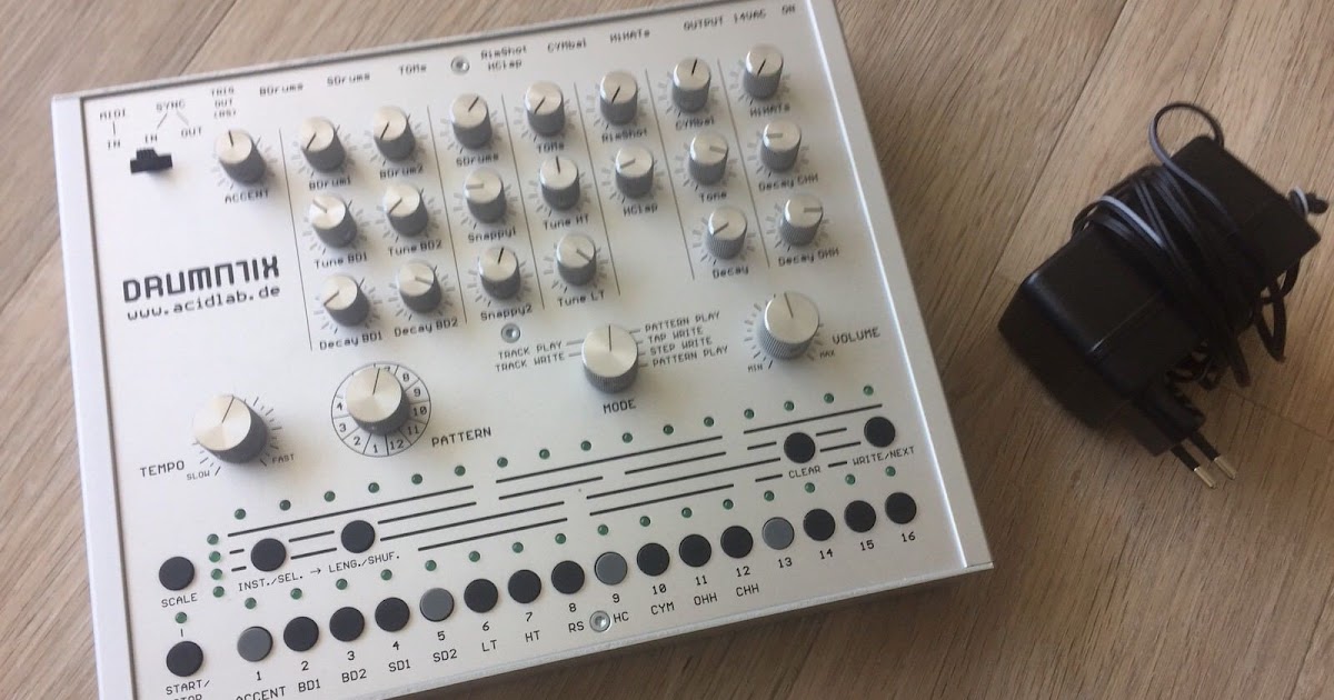 MATRIXSYNTH ACIDLAB DRUMATIX ANALOGUE DRUM SYNTHESIZER