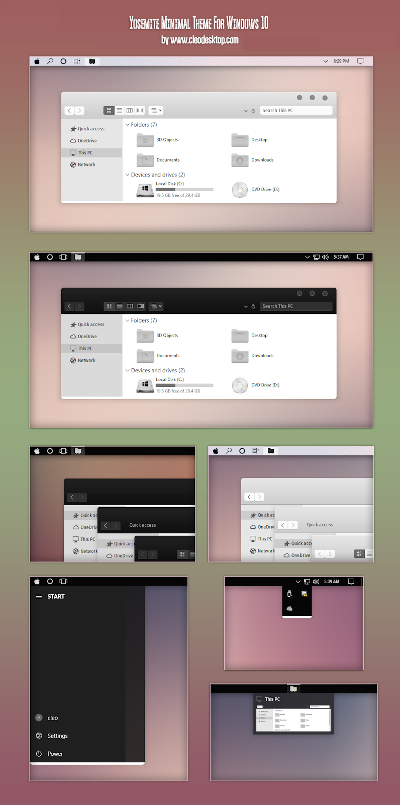 yosemite theme for windowblinds yosemite theme for windowblinds