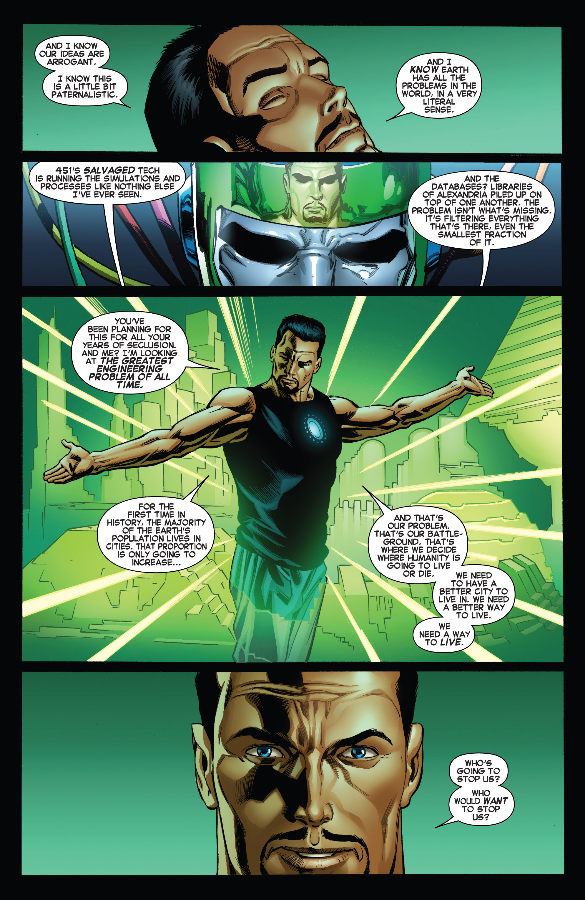 Read online Iron Man (2013) comic -  Issue #18 - 19