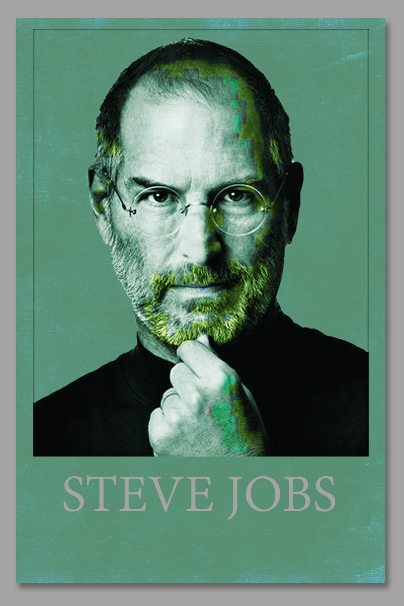 STEVE JOBS POSTER DESIGN WITH PRASHANT