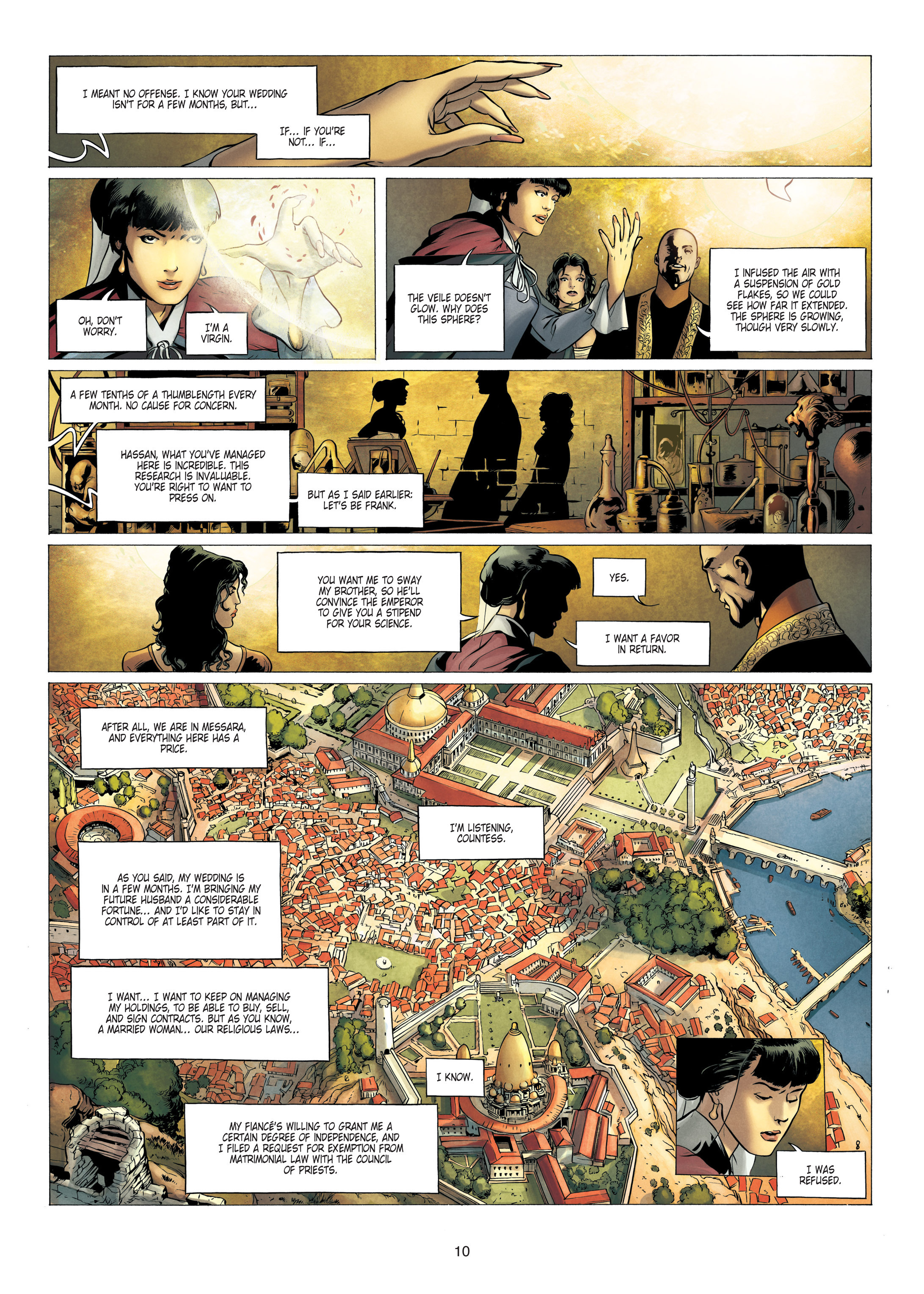 Read online Chronicles of the Dragon Knights comic -  Issue #9 - 10