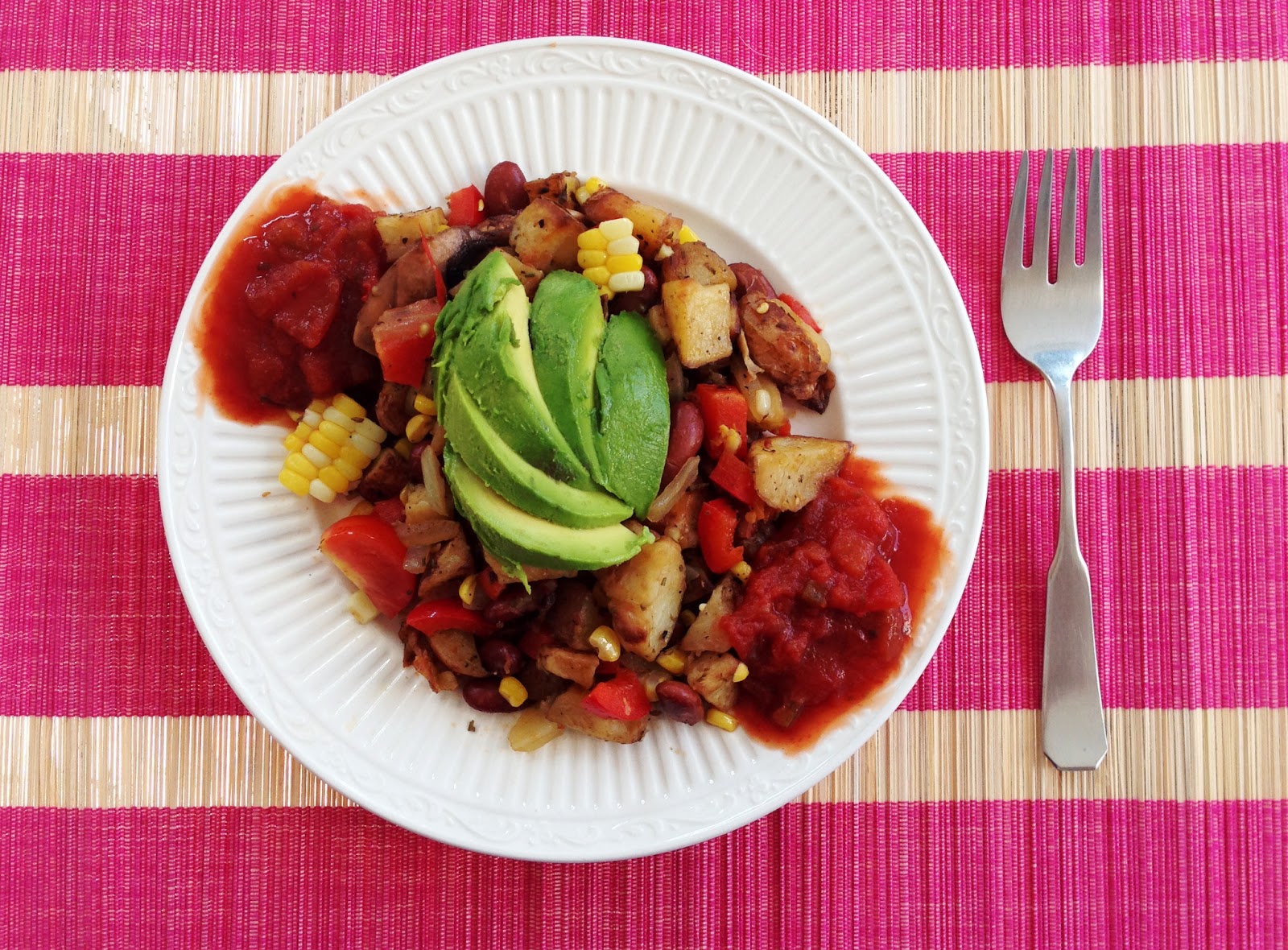 Vegan Boston Power Protein Potato Hash