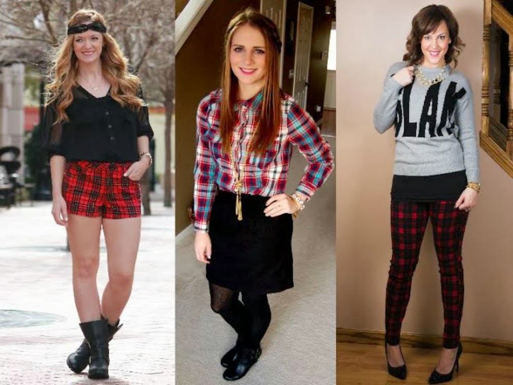 Plaid times 3 | Fashion, Bling, and other Girly Things