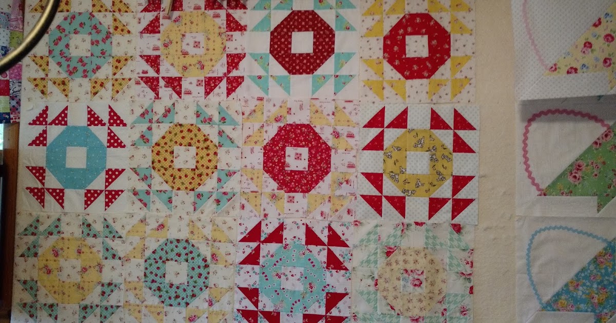 Missy's Homemaking Adventures Single Wedding Ring Quilt