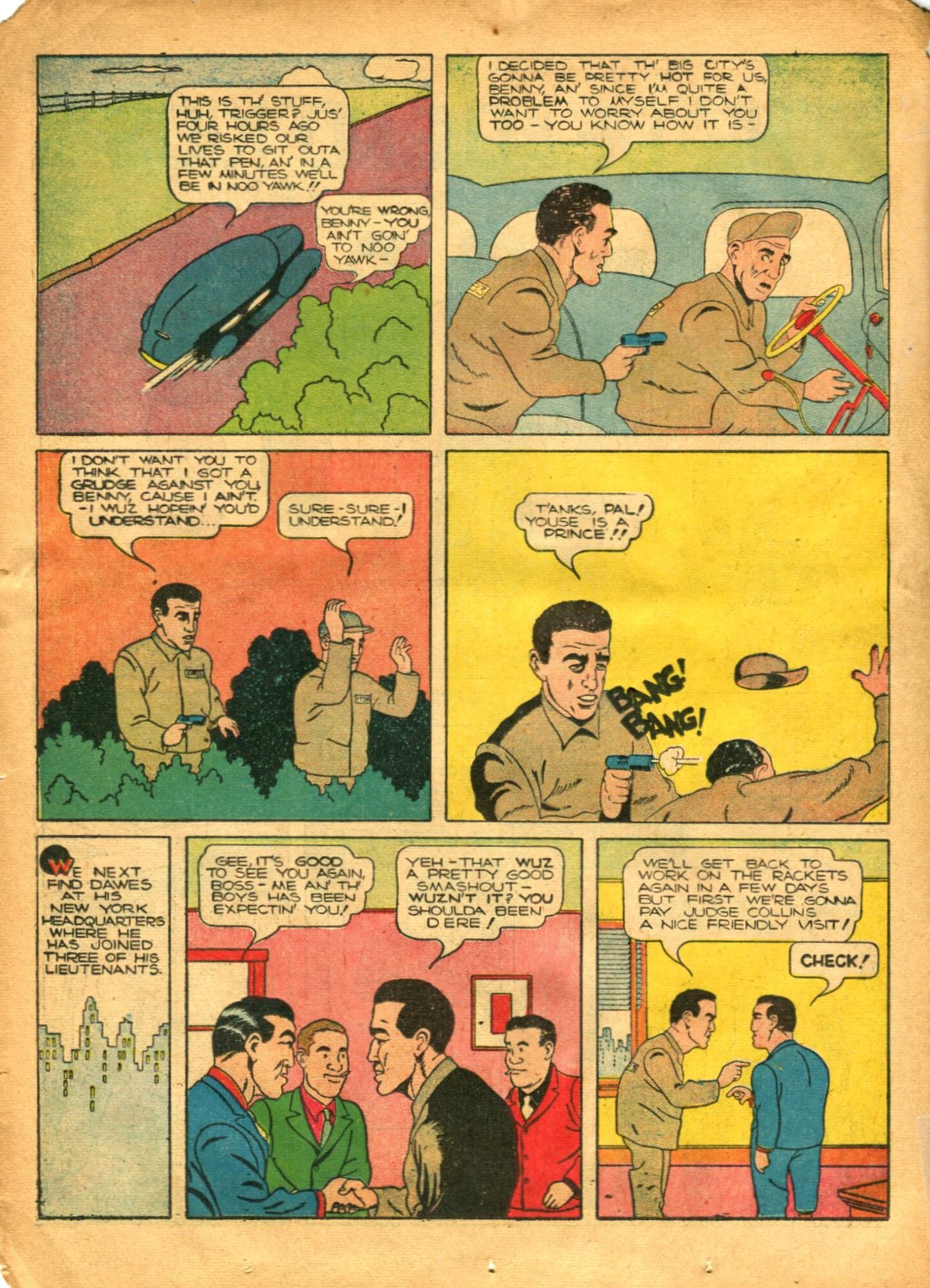 Read online Shadow Comics comic -  Issue #12 - 32