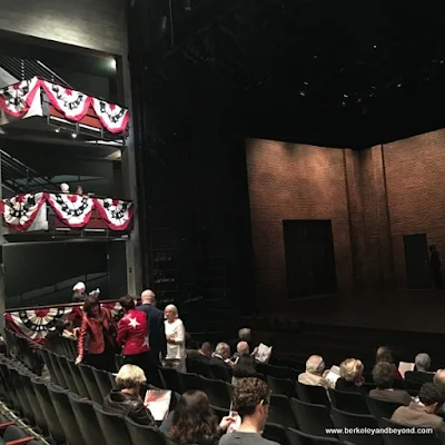 interior of Berkeley Rep's Roda Theater in Berkeley, California