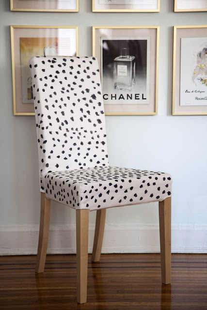 sharpie dotted chair 