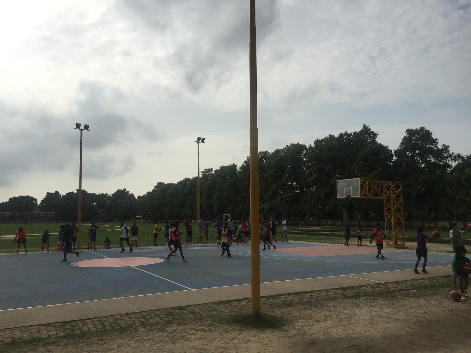 Hoopistani Supreme Courts UP College How basketball became Varanasi