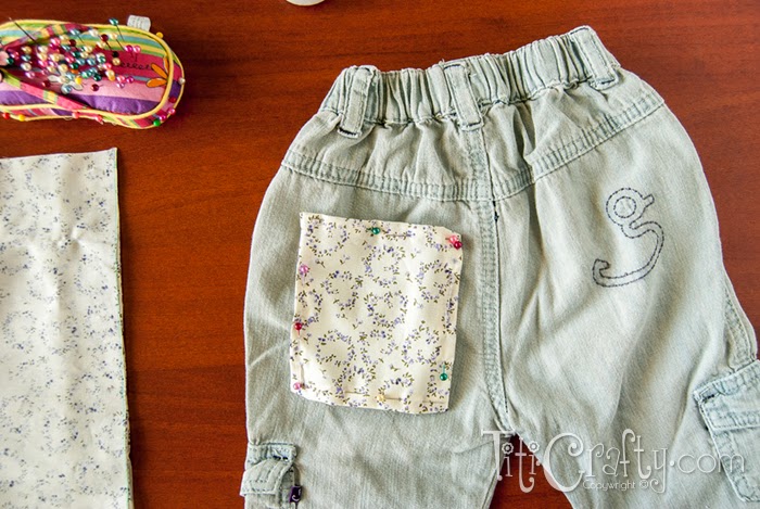 DIY Revamping Kids Pants to Extend Their Life, very easy to follow tutorial on how to add life to your growing kids pants!
