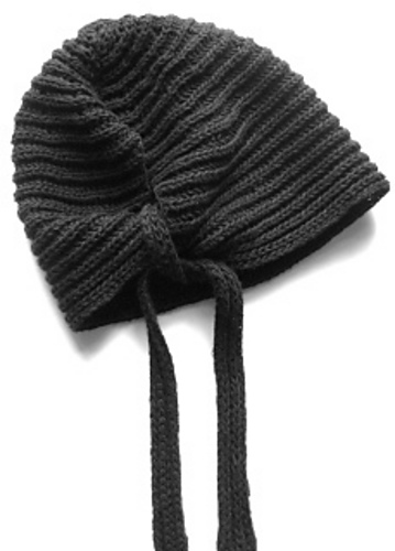 Knit Ski Helmet Hood Pattern #B-244 Vintage Knitting Pattern