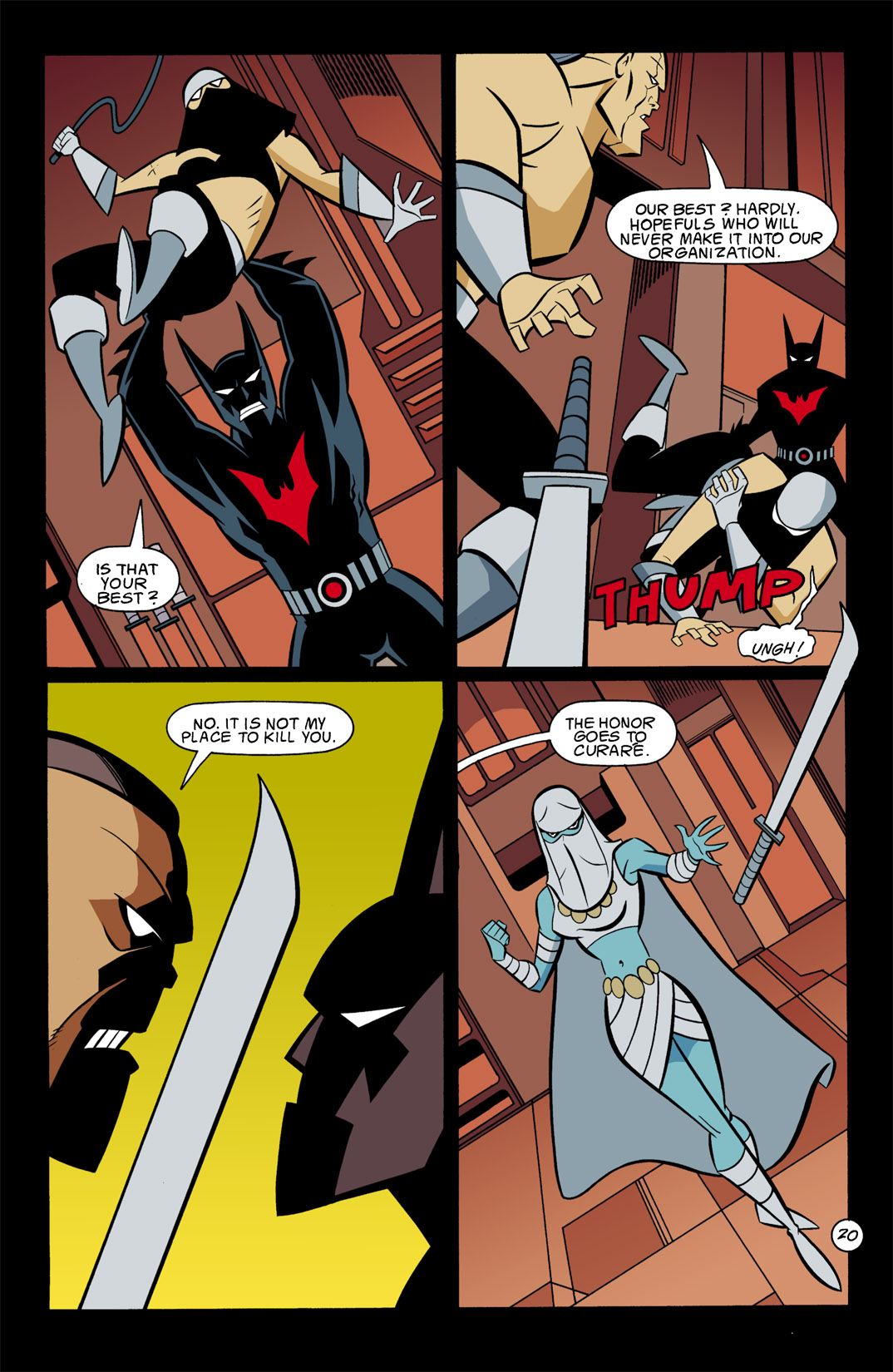 Read online Batman Beyond [II] comic -  Issue #9 - 21